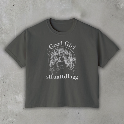 Good_girl_STFUATTDLAGG_Boxy_Tee_Pepper