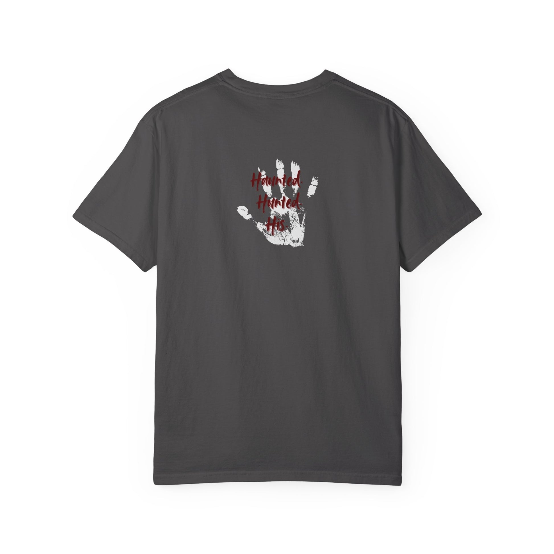 Haunted._Hunted._His._T-Shirt Graphite