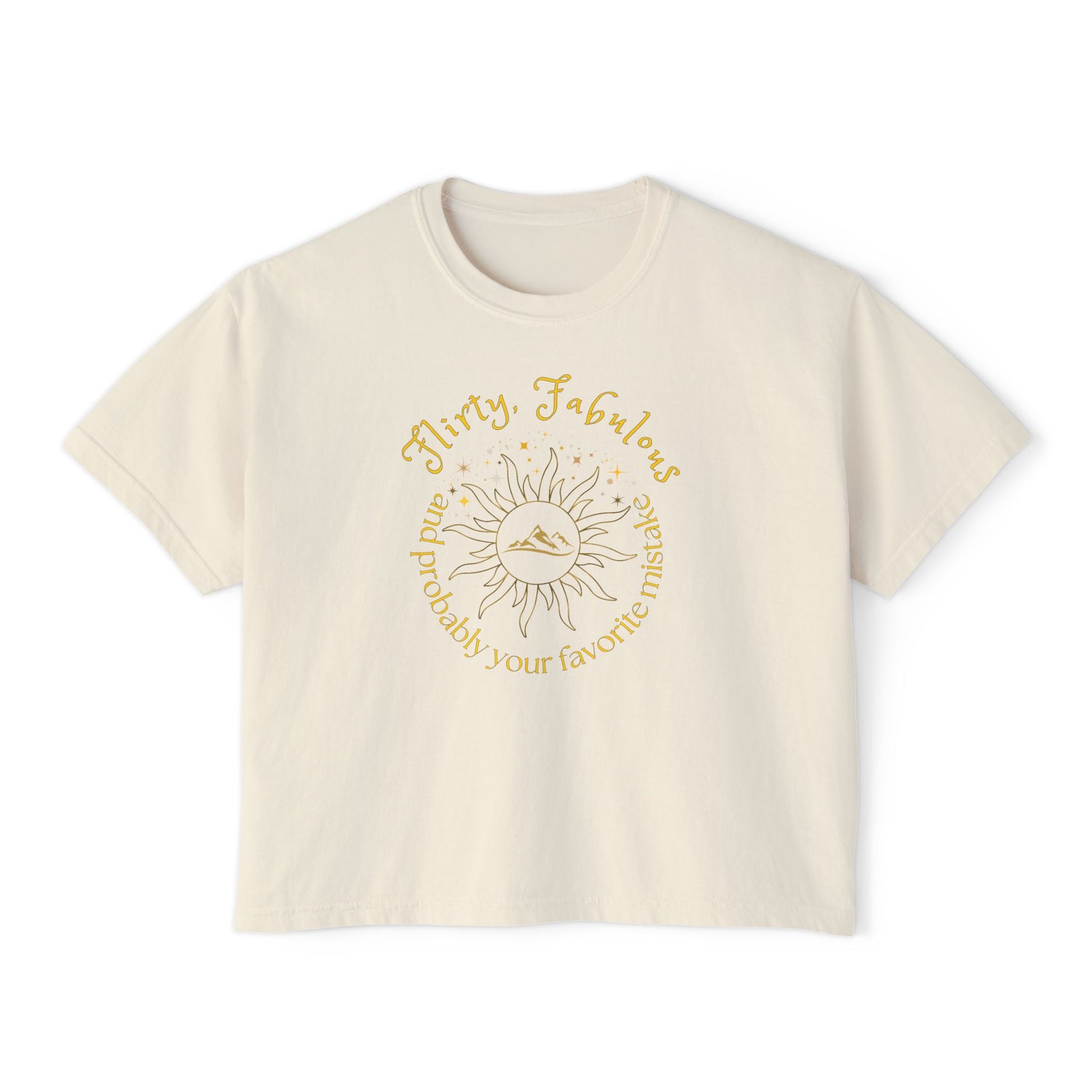 Helion Day Court Boxy Tee Ivory