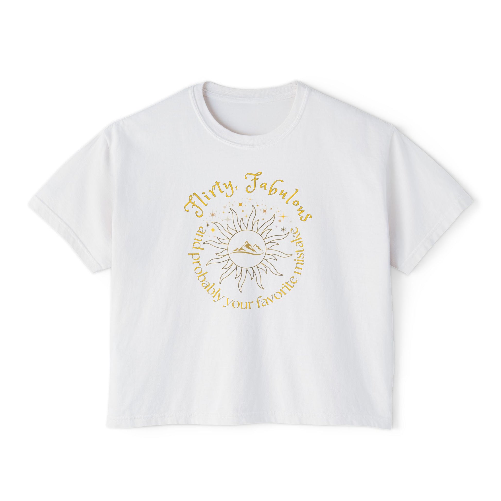 Helion Day Court Boxy Tee White