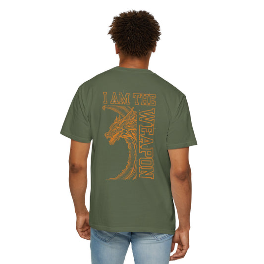 I Am the Weapon Tee | Xaden Riorson Fourth Wing Shirt for BookTok Fans Back Print