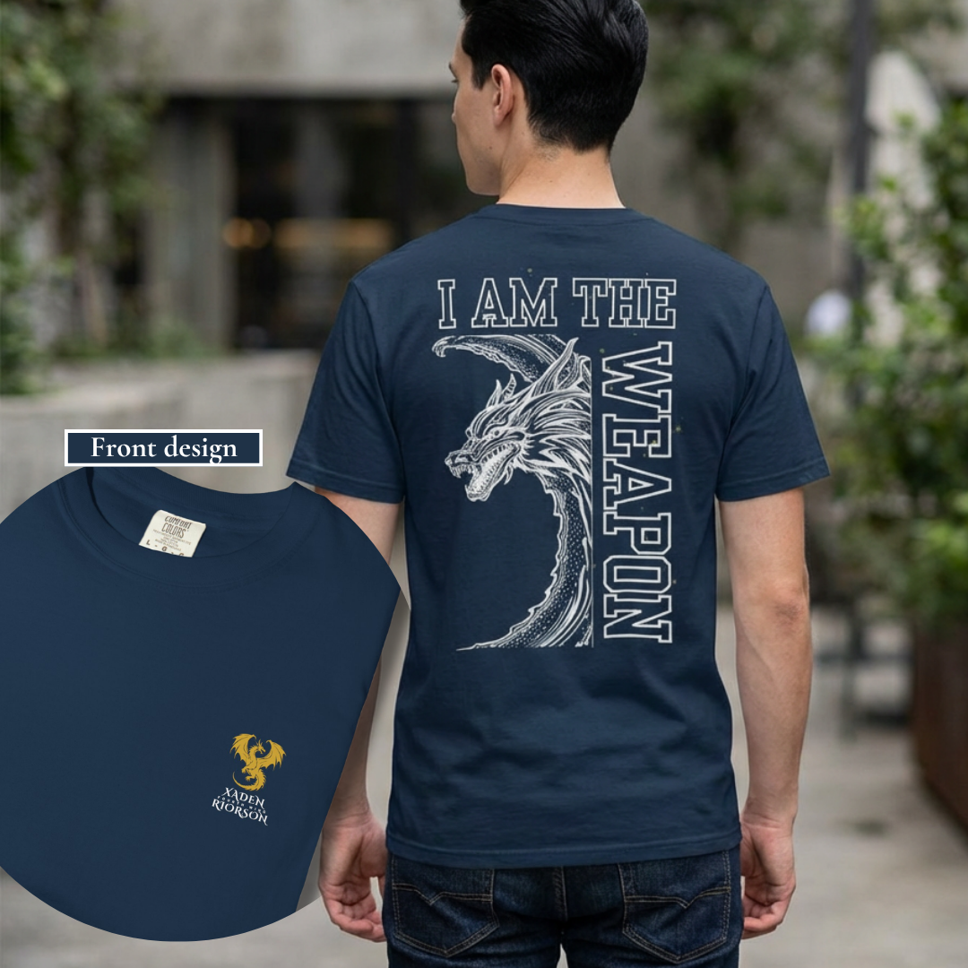 I_Am_The_Weapon_Shirt True Navy