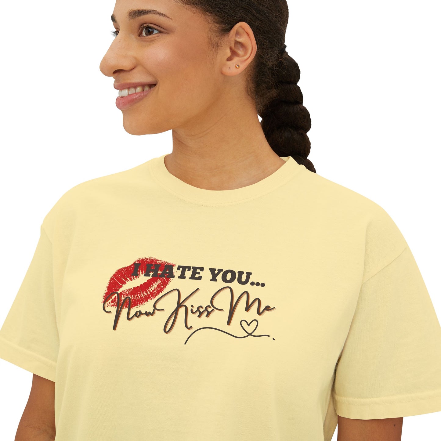 I_Hate_You..._Now_Kiss_Me_Boxy_Tee_Mockup_Butter
