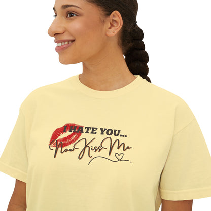 I_Hate_You..._Now_Kiss_Me_Boxy_Tee_Mockup_Butter