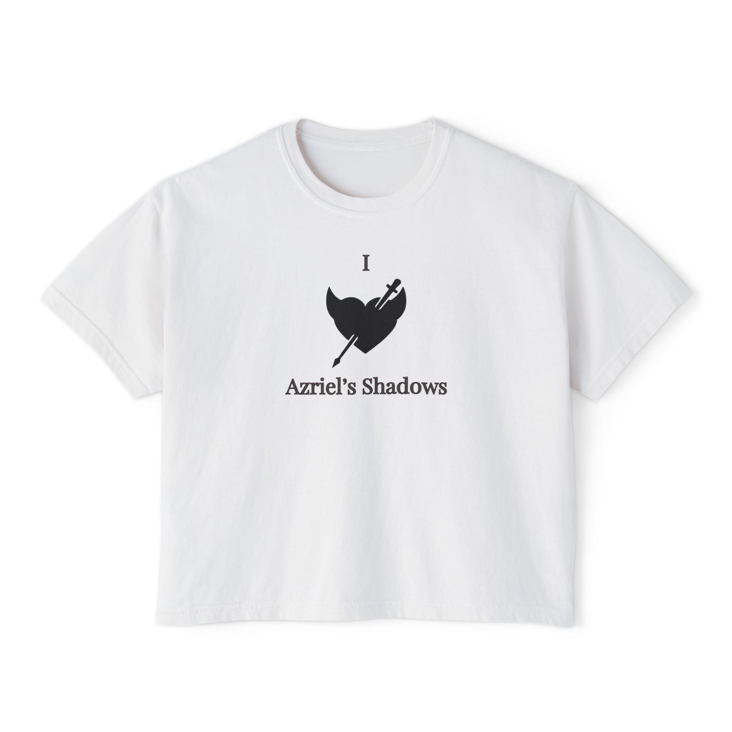 I Love Azriel's Shadows White