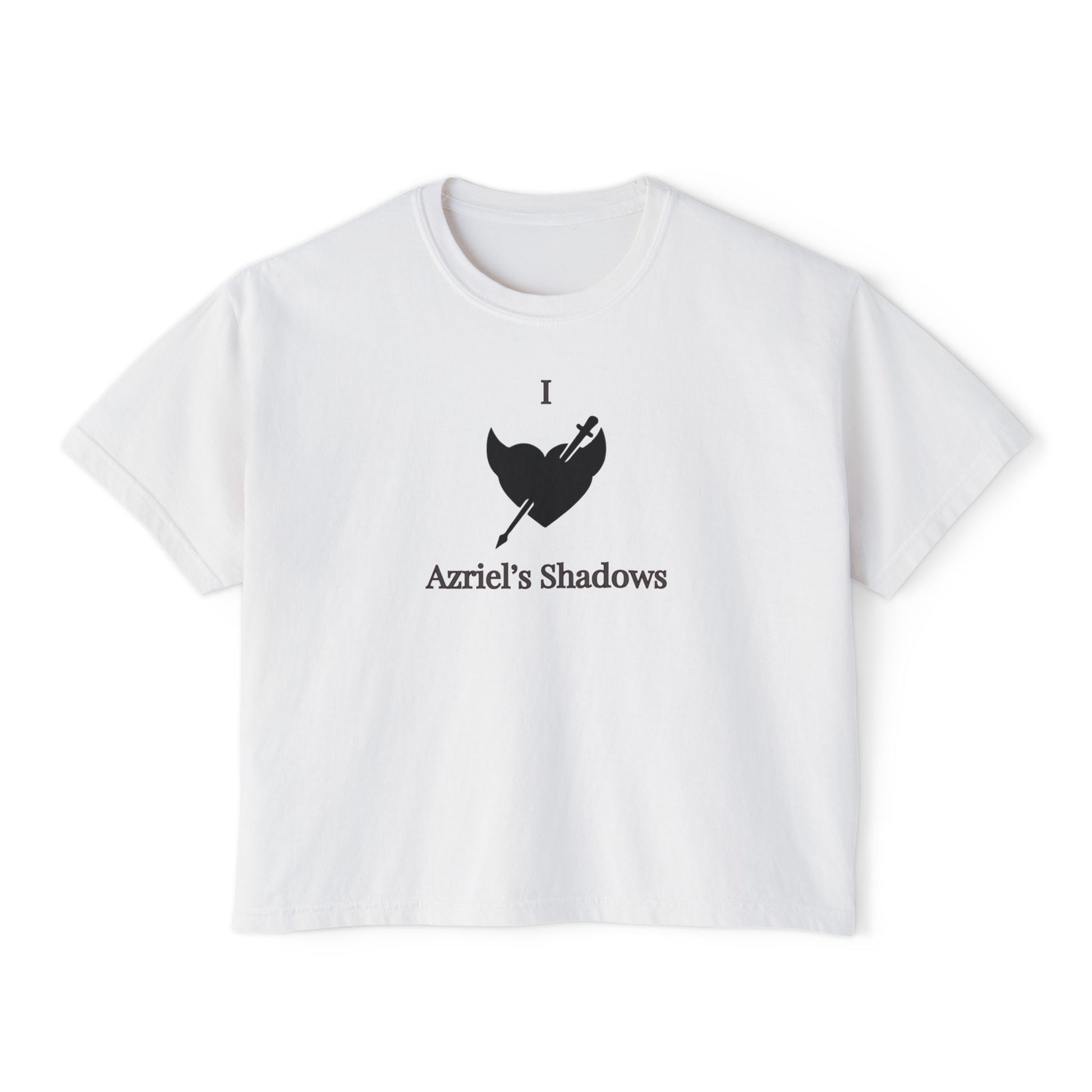 I Love Azriel's Shadows White