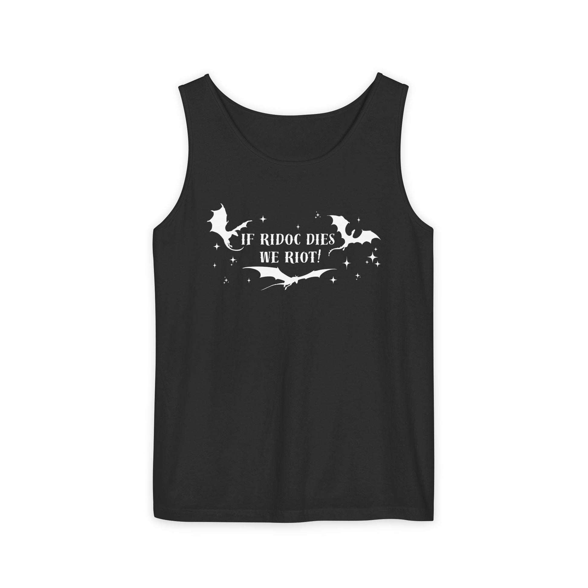 If_Ridoc_Dies_We_Riot_Tank_Top_Black