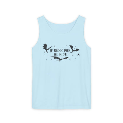 If_Ridoc_Dies_We_Riot_Tank_Top_Chambray
