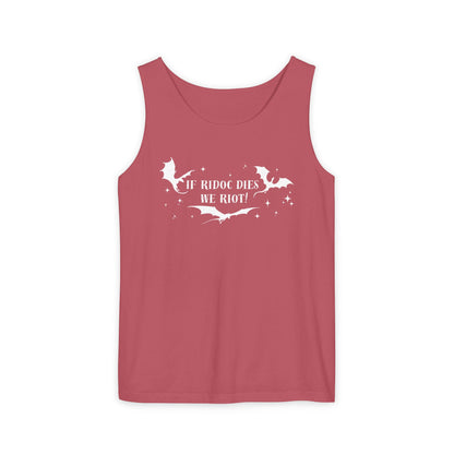 If_Ridoc_Dies_We_Riot_Tank_Top_Crimson