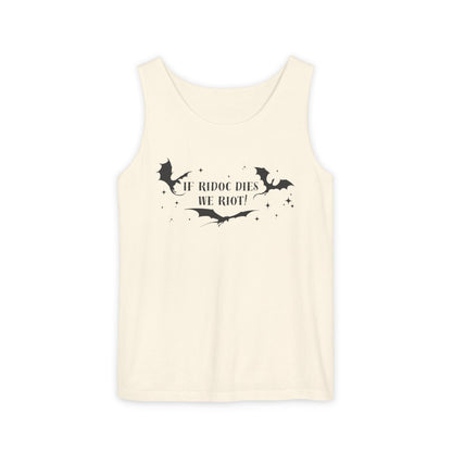 If_Ridoc_Dies_We_Riot_Tank_Top_Ivory
