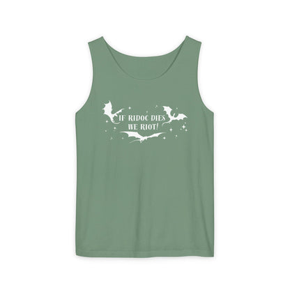 If_Ridoc_Dies_We_Riot_Tank_Top_Light_Green
