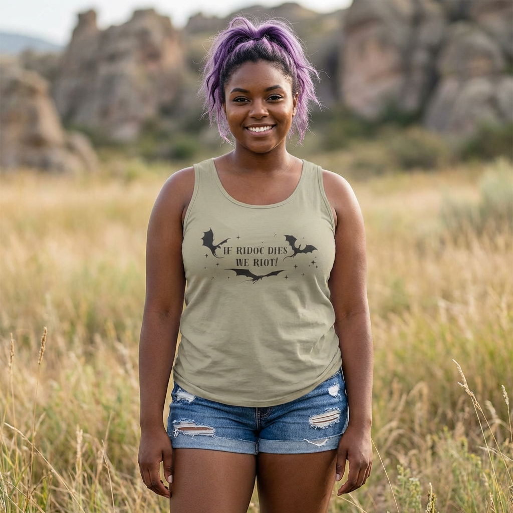 If_Ridoc_Dies_We_Riot_Tank_Top_Sandstone
