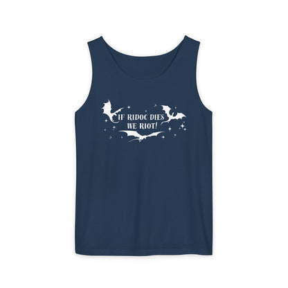 If_Ridoc_Dies_We_Riot_Tank_Top_True_Navy