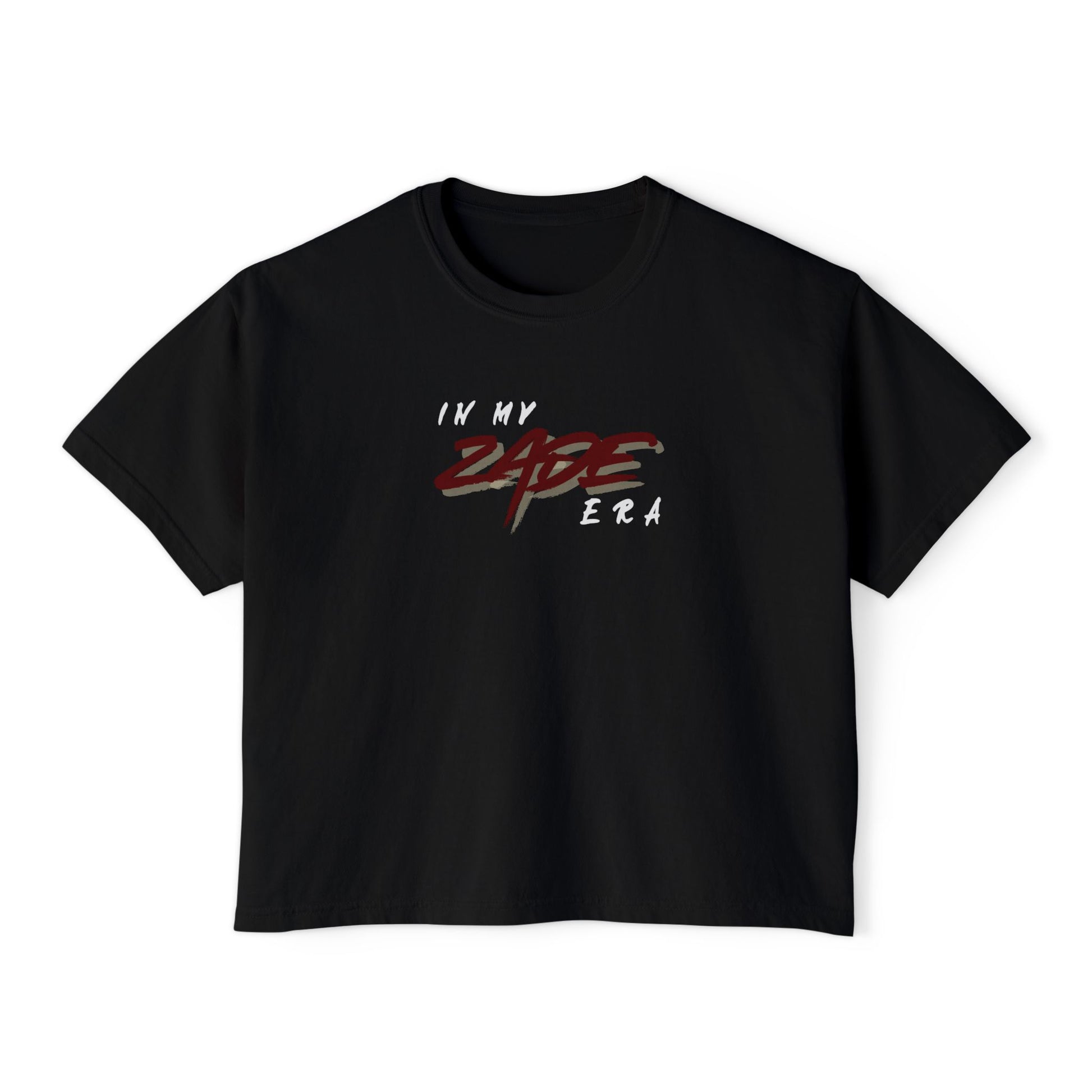 In My Zade Era Women's Boxy Tee Black
