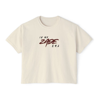 In My Zade Era Women's Boxy Tee Ivory