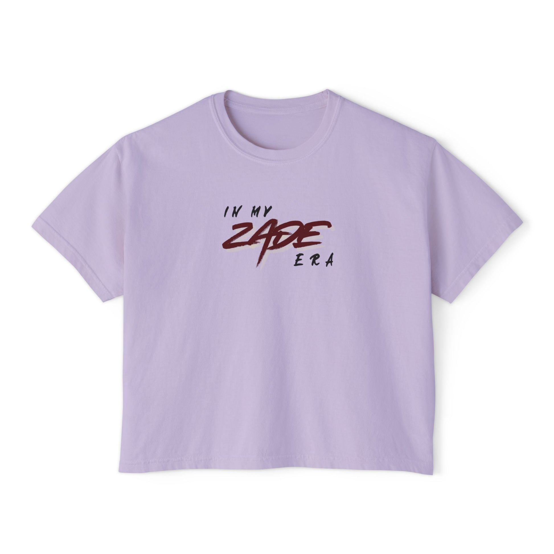 In My Zade Era Women's Boxy Tee Orchid