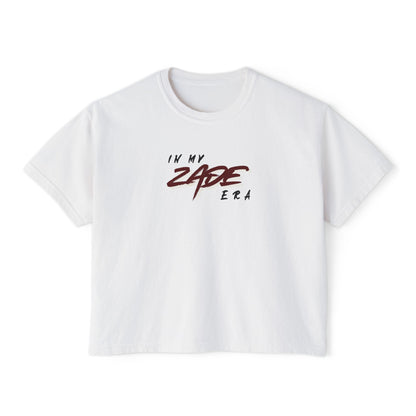 In My Zade Era Women's Boxy Tee White