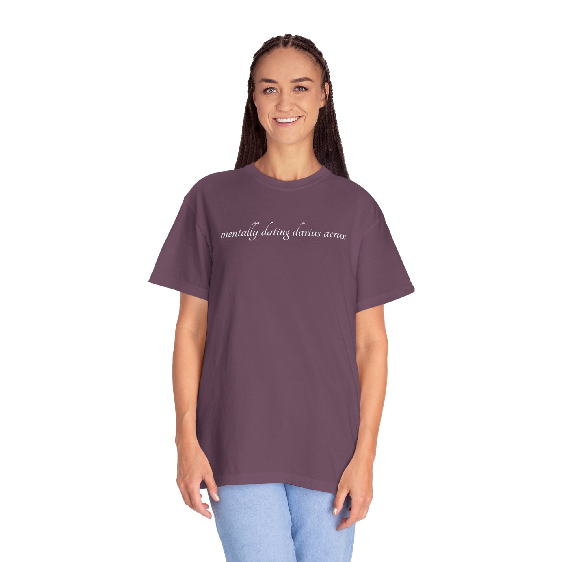 Mentally Dating Darius Acrux Shirt Berry Mockup 4