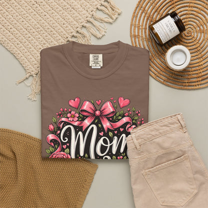 Mom_Floral_T-Shirt_Heart_and_Book_Espresso