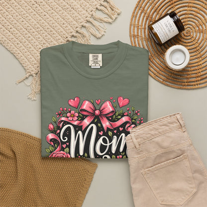 Mom_Floral_T-Shirt_Heart_and_Book_Moss
