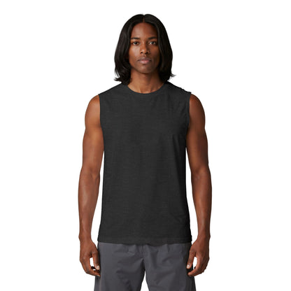 Morally_Grey_Father_Figure_Tank_Top  Dark Heather Grey mockup