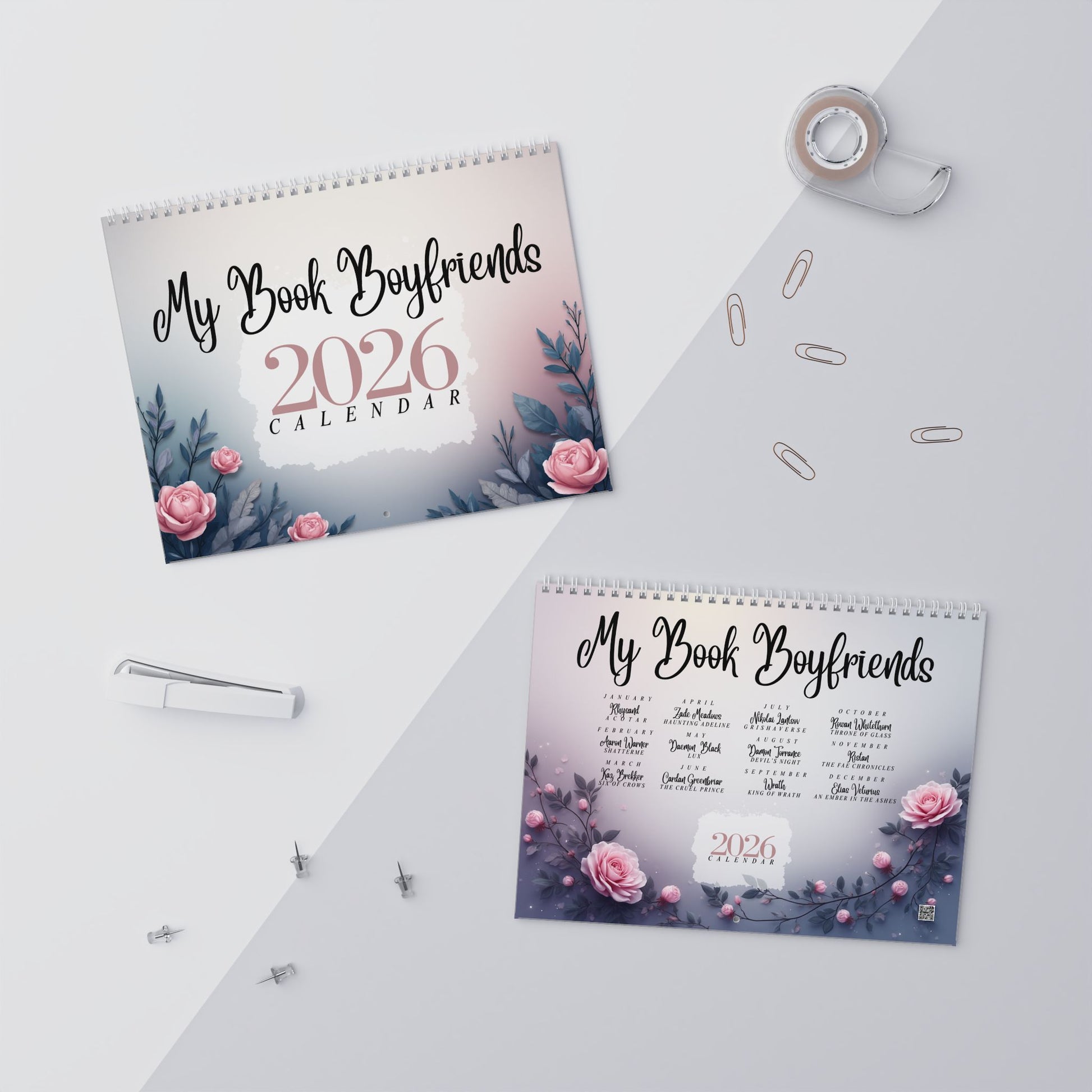 My_Book_Boyfriends_2026_Wall_Calendar_front & back page