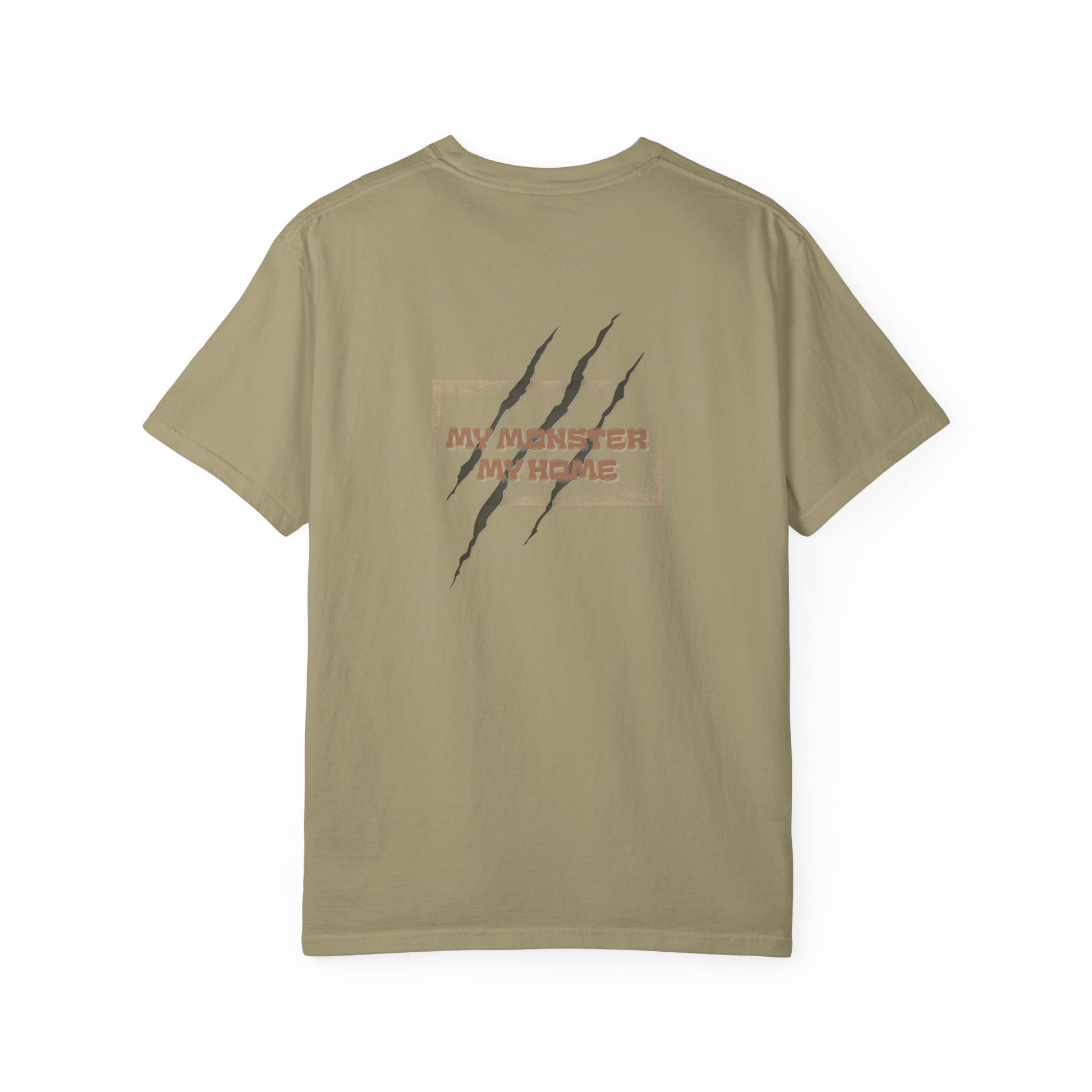 My Monster My Home T-Shirt Khaki