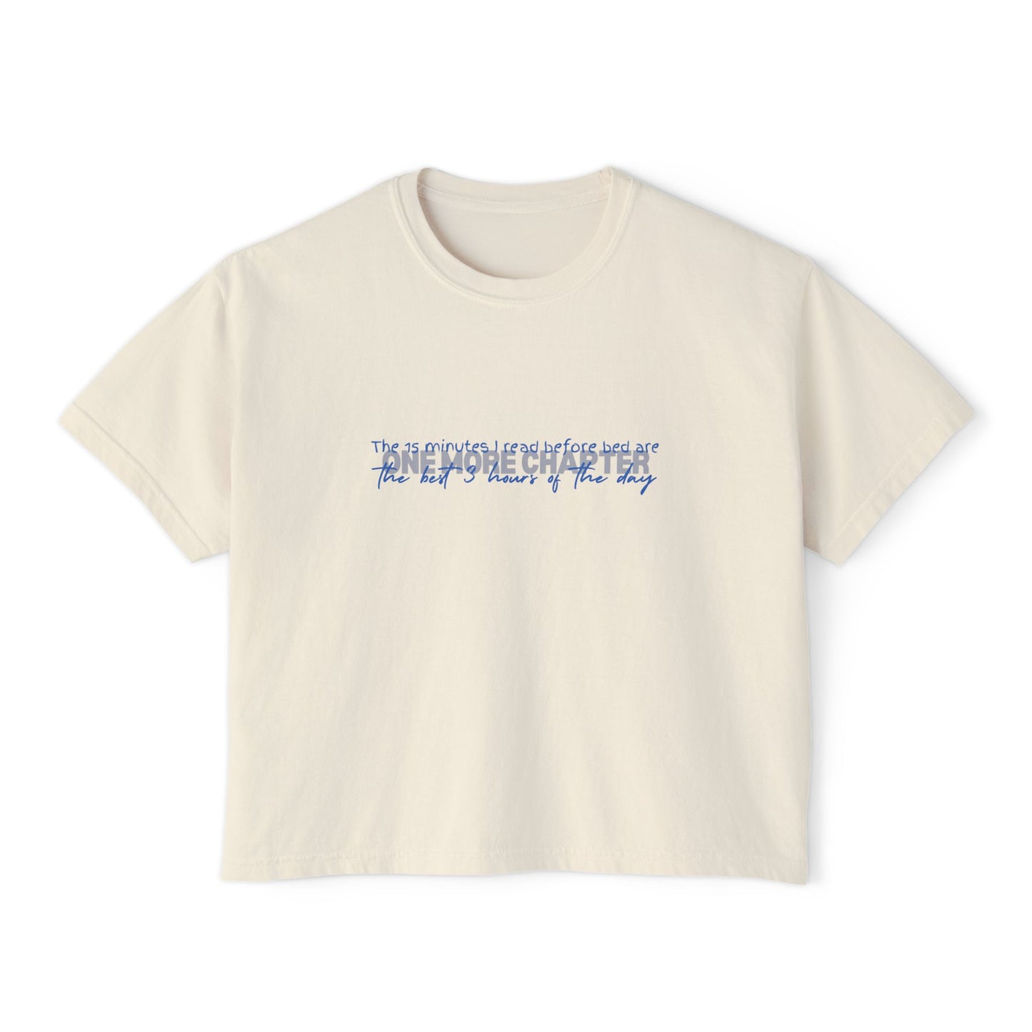 One_More_Chapter_Best_3_hrs_of_the_day_Minimalist_boxy_Tee_Ivory