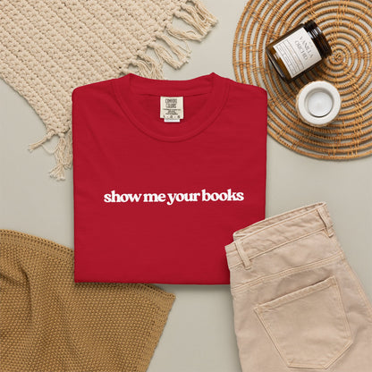 Show_Me_Your_Books_Red