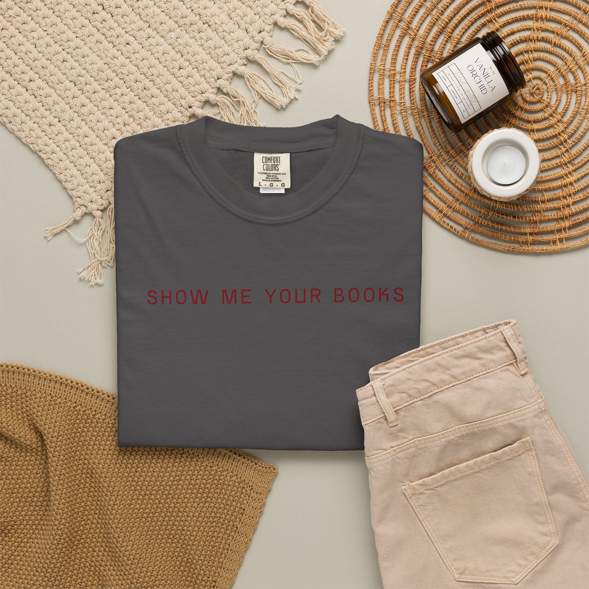 Show_Me_Your_Books_Red_text_Graphite