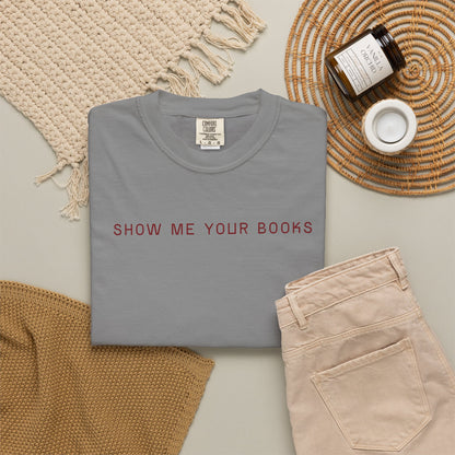 Show_Me_Your_Books_Red_text_Grey