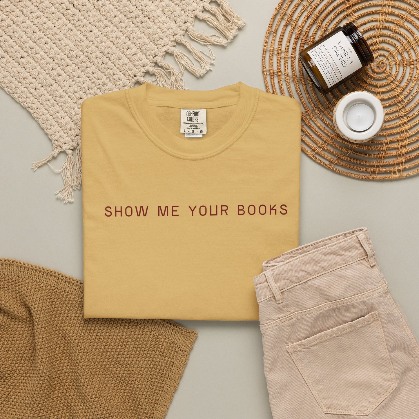 Show_Me_Your_Books_Red_text_Mustard