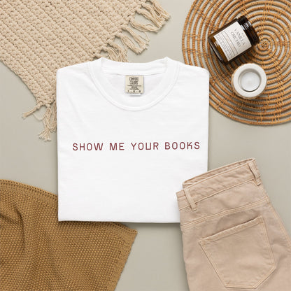 Show_Me_Your_Books_Red_text_White