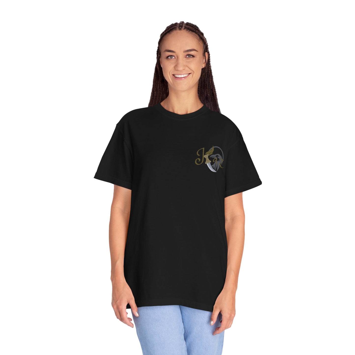 Six of Crows Book Fan Apparel Black Mockup 4