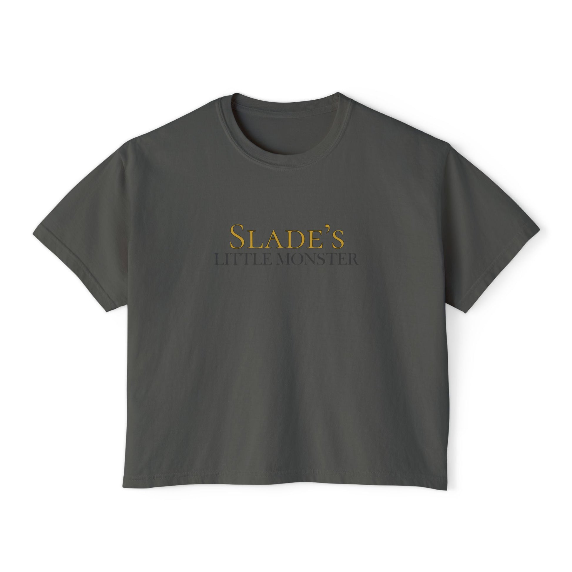 Slade Little Monster Women's Boxy Tee Pepper
