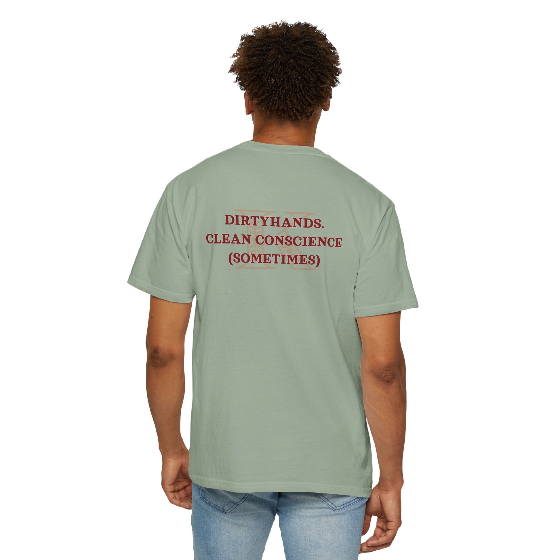 T-shirt Dirtyhands Kaz Brekker Six of Crows Bay Mockup