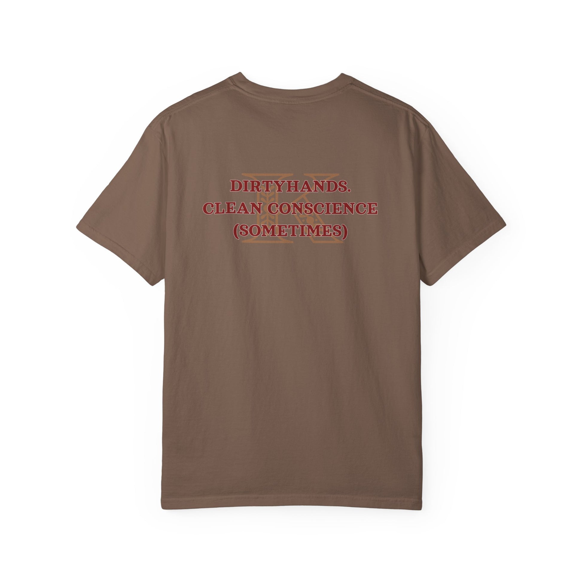 T-shirt Dirtyhands Kaz Brekker Six of Crows Espresso