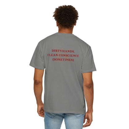 T-shirt Dirtyhands Kaz Brekker Six of Crows Granite Mockup