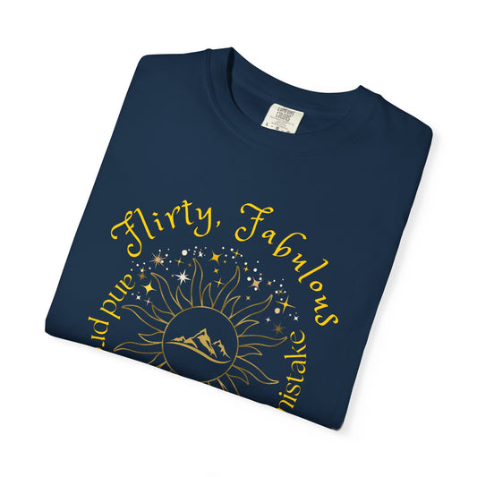 T-shirt with 'Flirty, fabulous, and probably your favorite mistake' quote by HELION, ACOTAR Series
