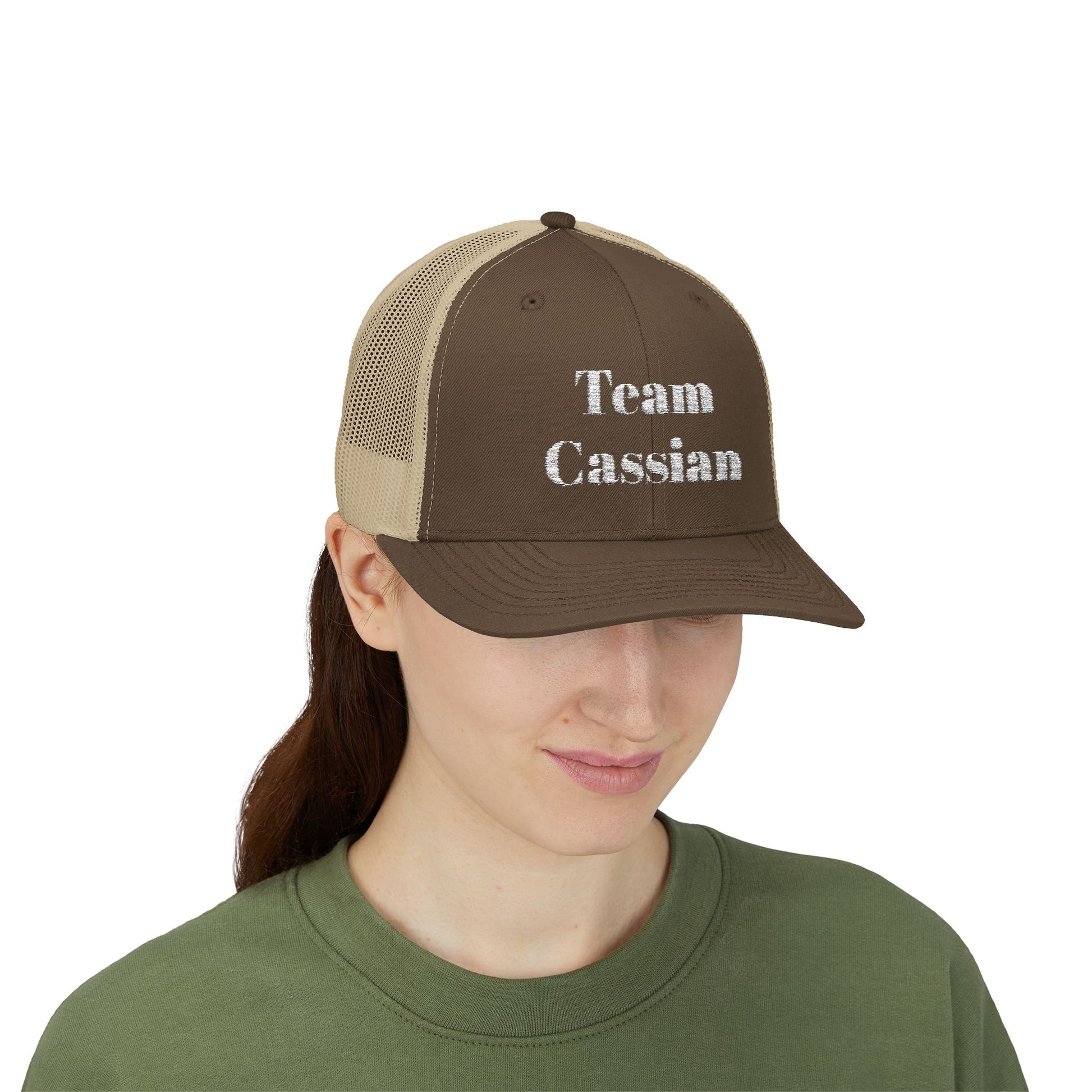 Team Cassian Trucker Hat Brown/Khaki