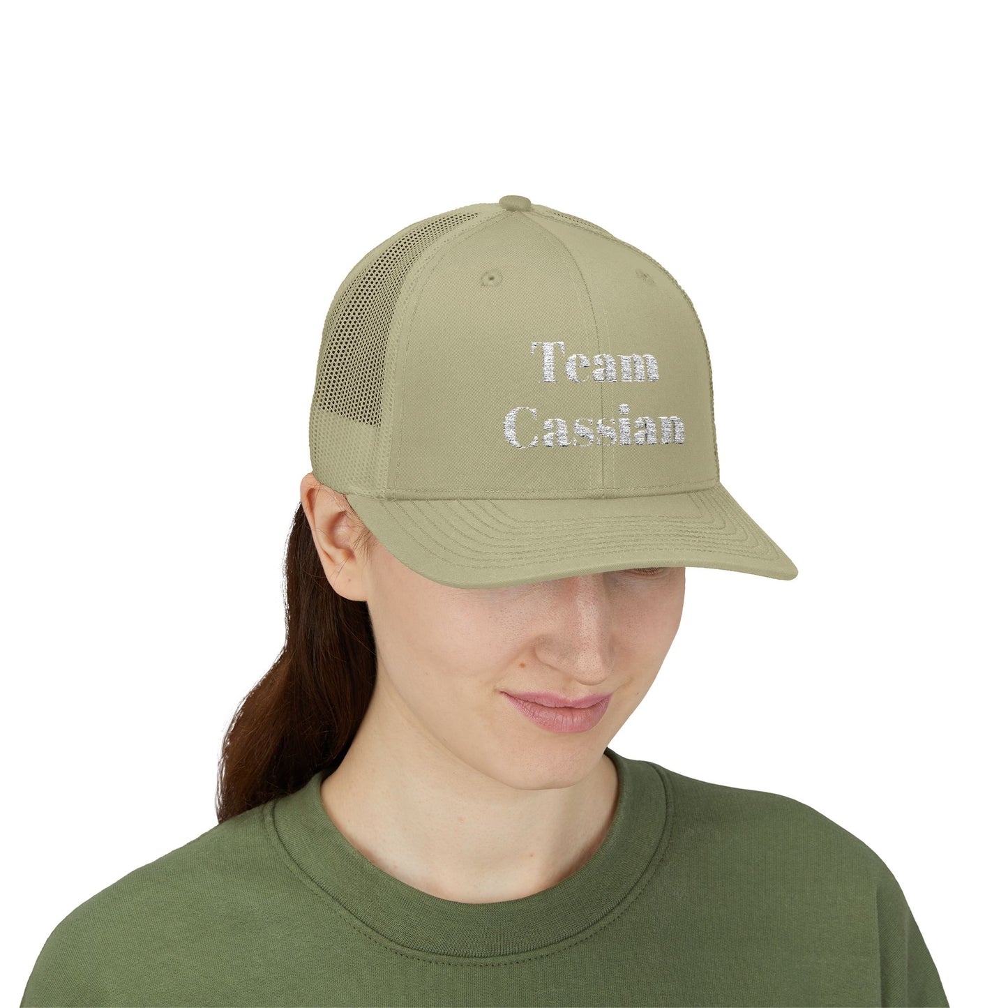 Team Cassian Trucker Hat Khaki