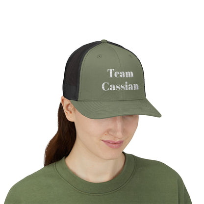 Team Cassian Trucker Hat Loden/Black