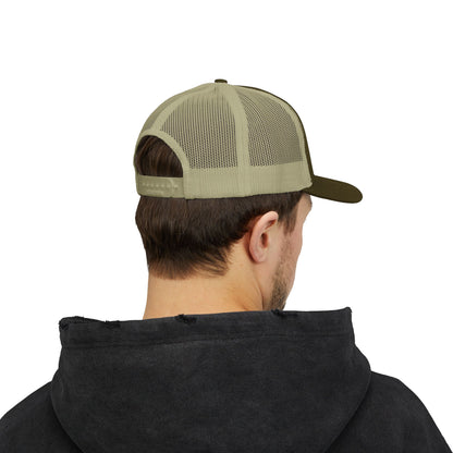 Team Cassian Trucker Hat Moss/Khaki back