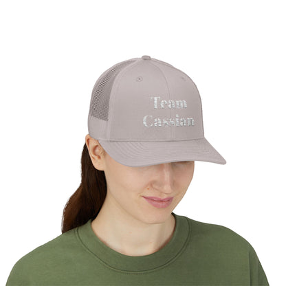 Team Cassian Trucker Hat Silver