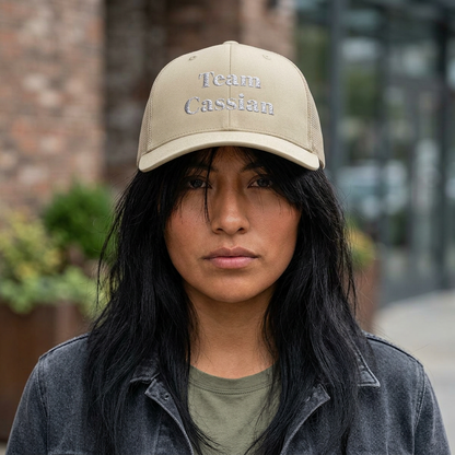 Team Cassian Trucker Hat mockup