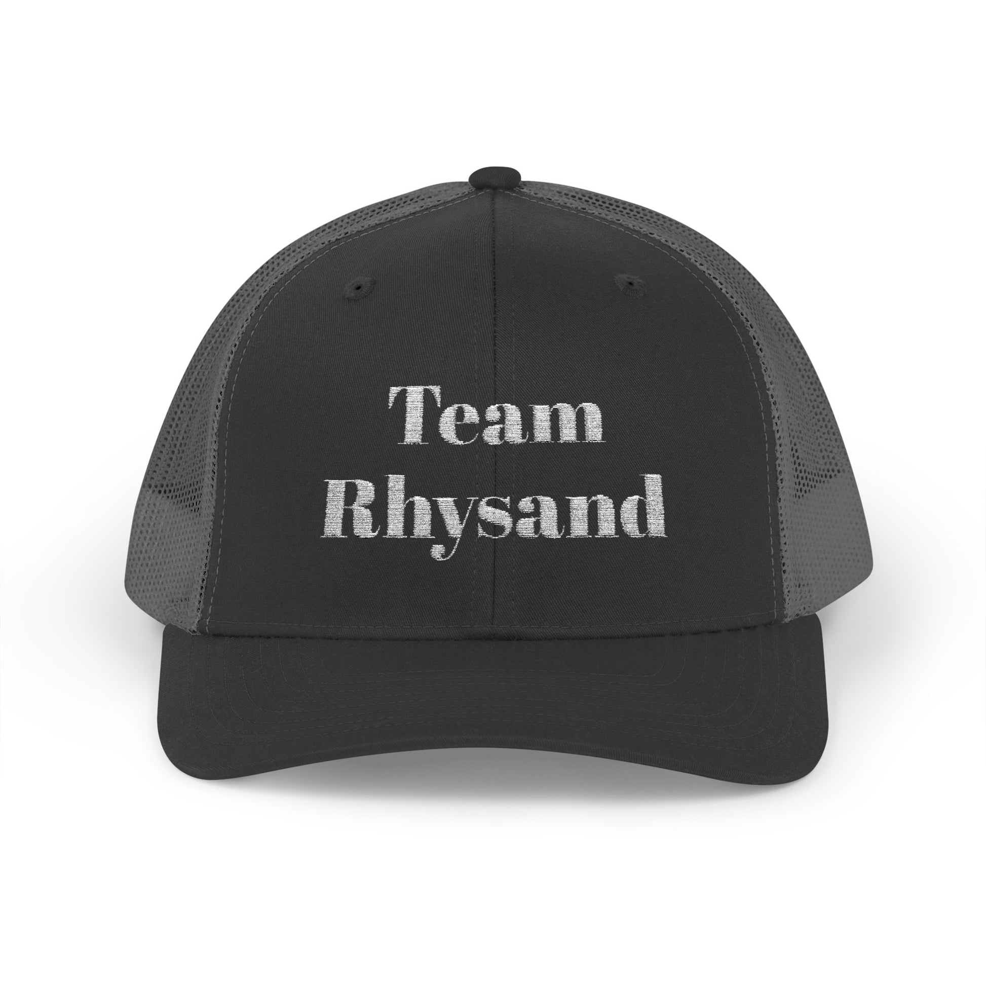 Team Rhysand Sparkly Trucker Hat Black/Charcoal