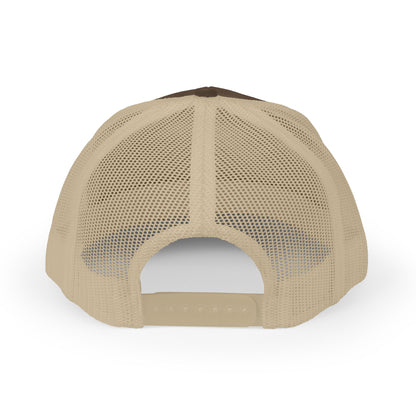 Team Rhysand Sparkly Trucker Hat Brown/Khaki back