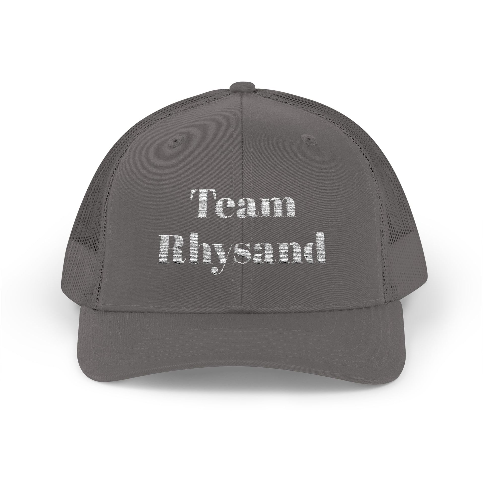 Team Rhysand Sparkly Trucker Hat Charcoal