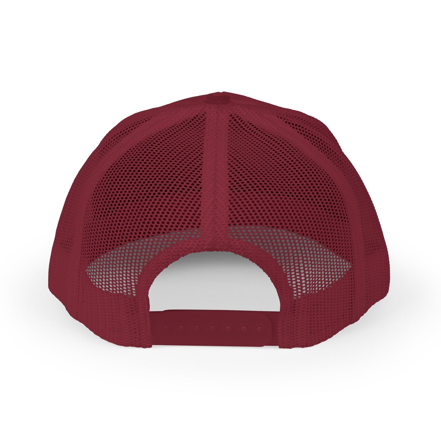 Team Rhysand Sparkly Trucker Hat Cranberry back