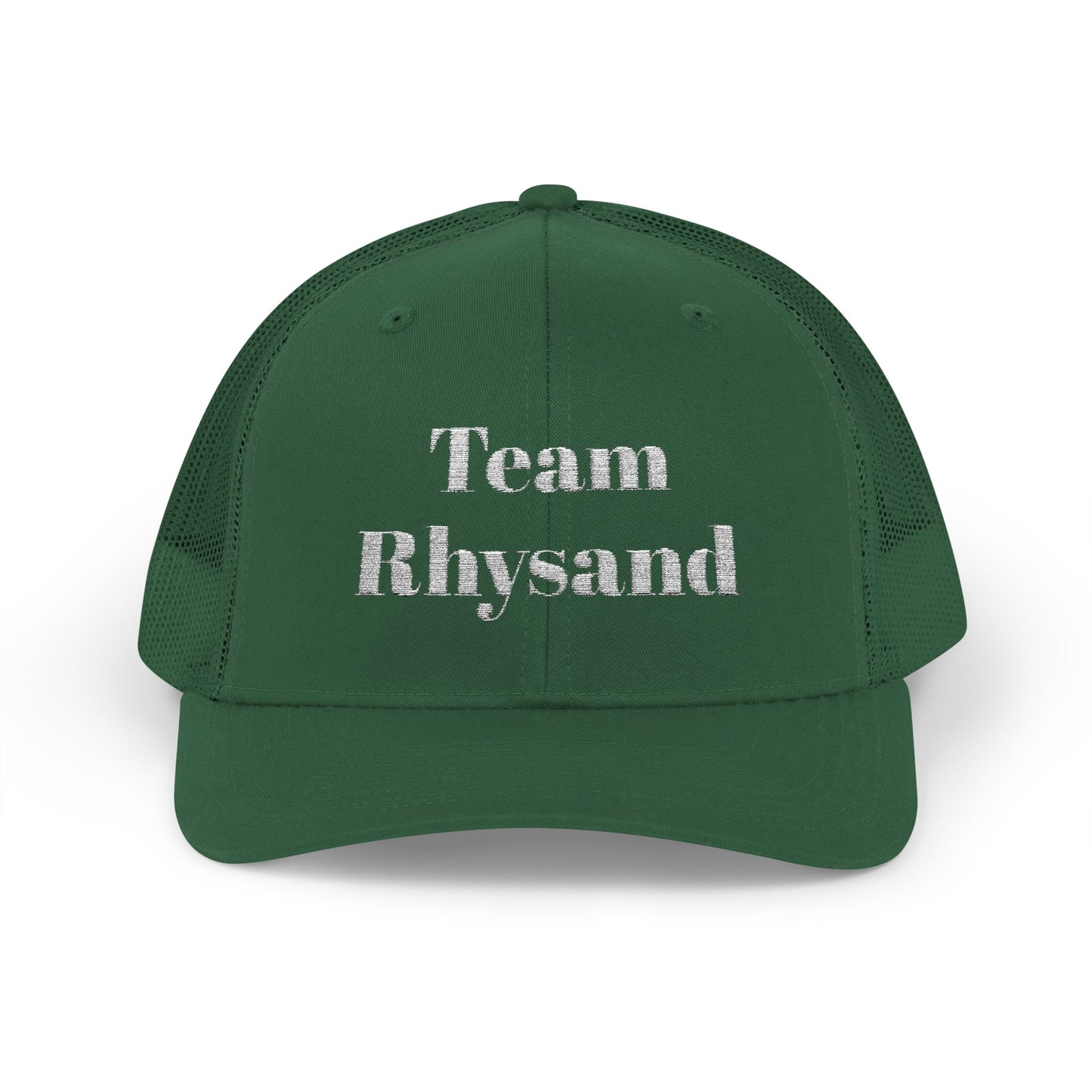 Team Rhysand Sparkly Trucker Hat Evergreen